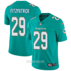 Minkah Fitzpatrick Miami Dolphins Mens Authentic Team Color Vapor Aqua Jersey Bestplayer